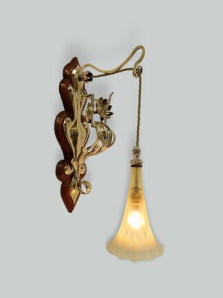 Best & Lloyd, Birmingham | Important Art Nouveau Wall Light | England c.1900