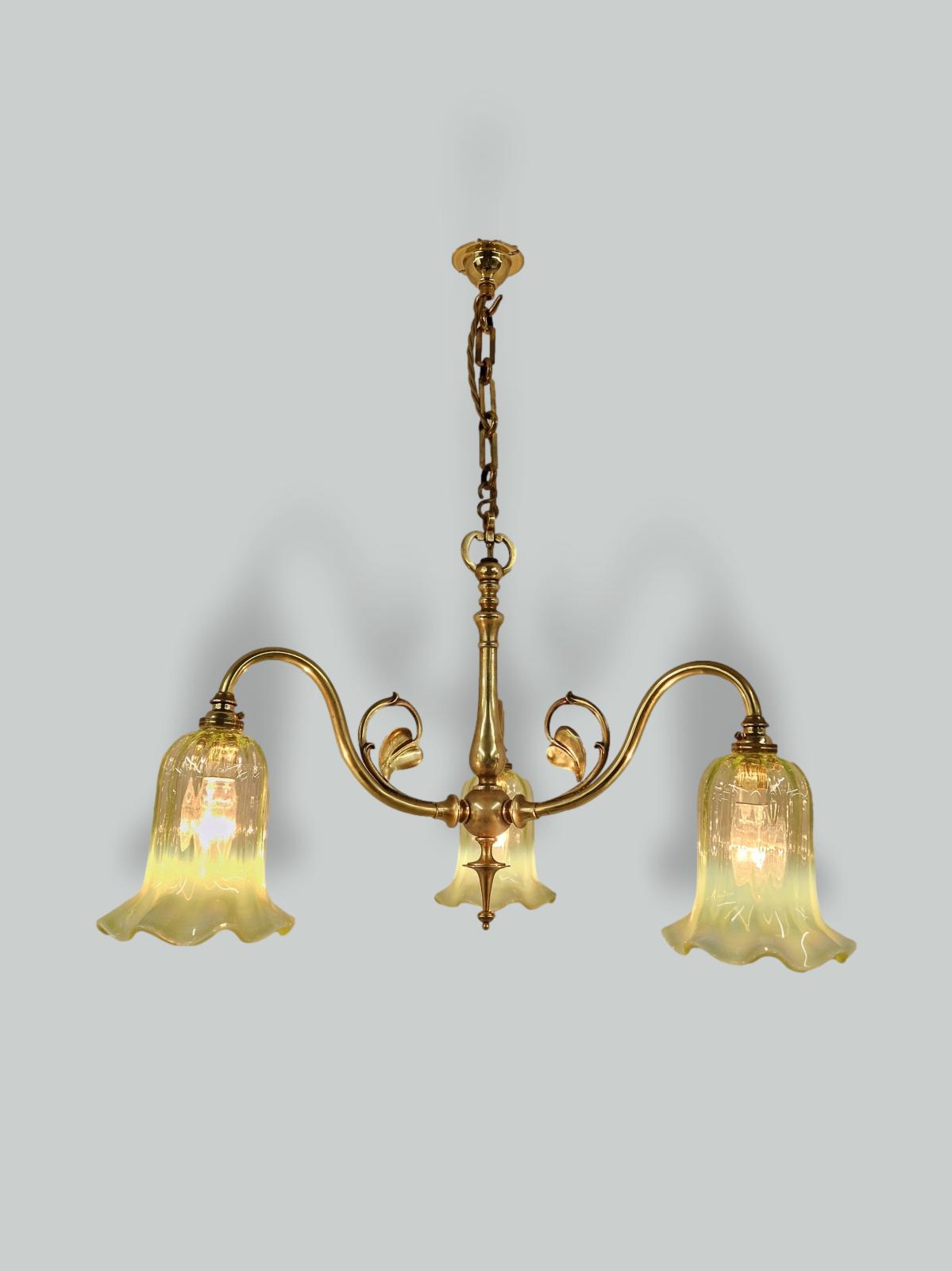 Unsigned | Traditional Edwardian Electrolier | England c.1910-25 | SOLD