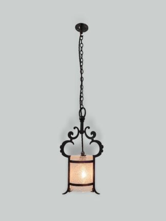The General Electric Company (G.E.C) | Wrought-Iron Porch Lantern | England c.1905 | SOLD