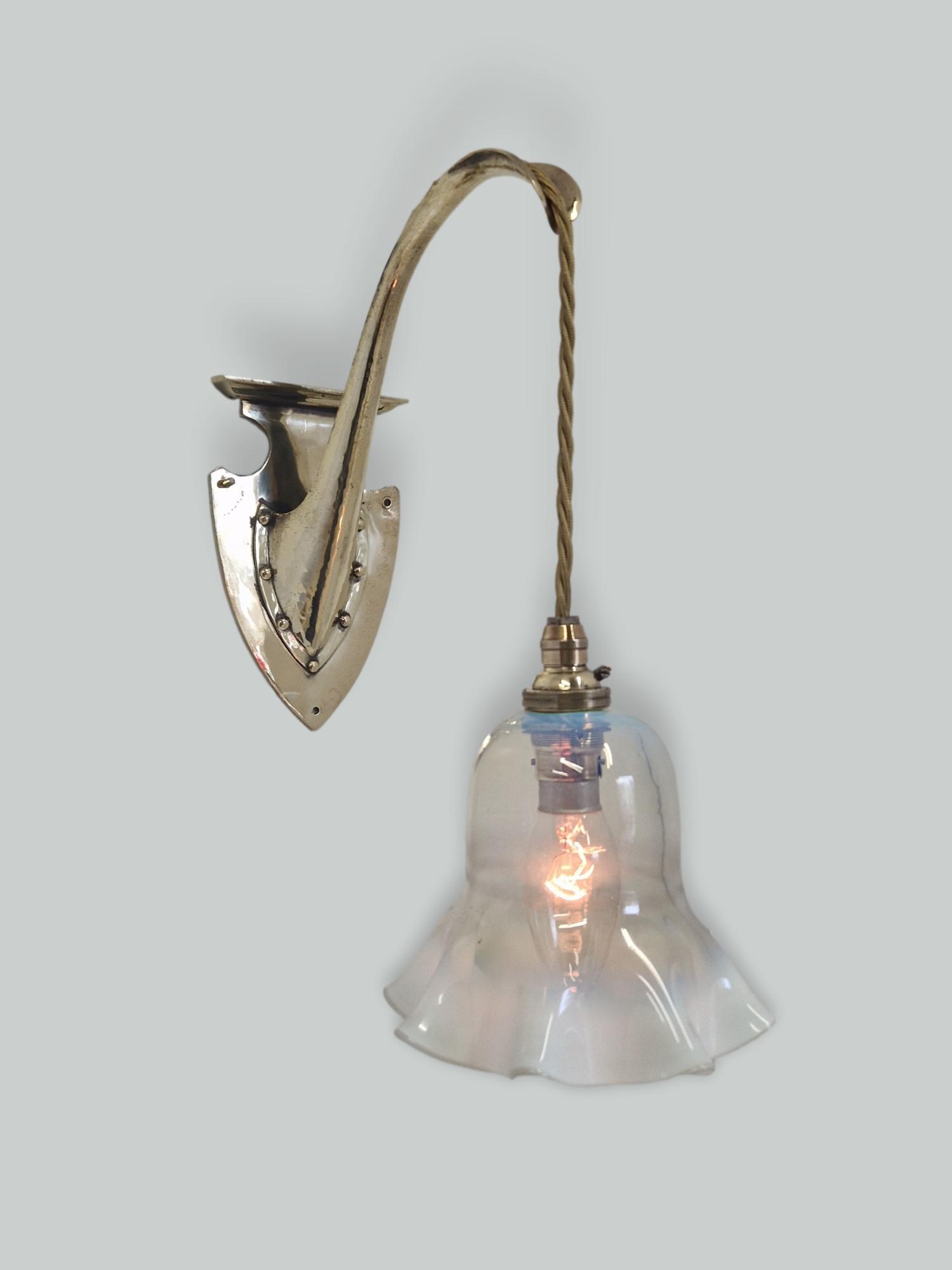 Unsigned | 2 Arts & Crafts Wall Lights | England c.1900 | SOLD