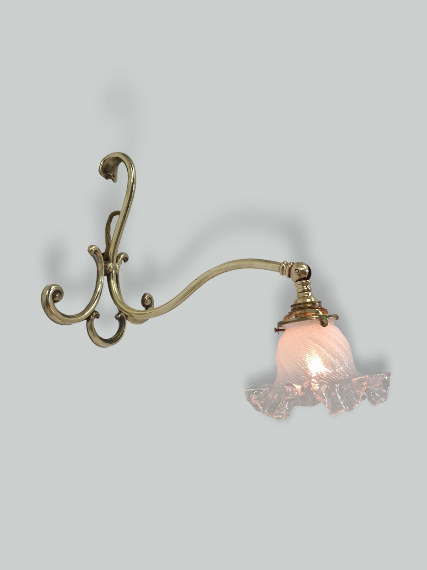 Best & Lloyd, Birmingham | 5 Art Nouveau Picture-rail Wall Lights | SOLD