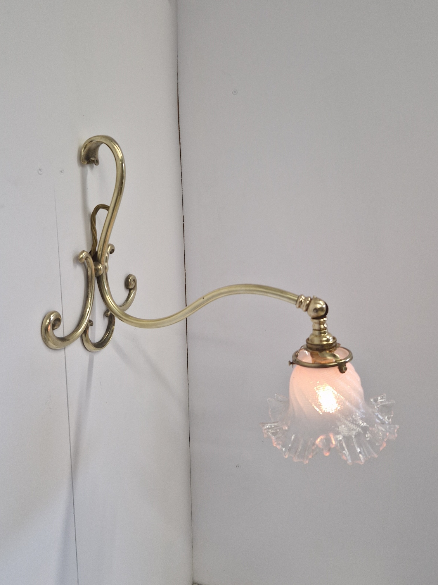 Best & Lloyd, Birmingham | 5 Art Nouveau Picture-rail Wall Lights | SOLD - Image 4