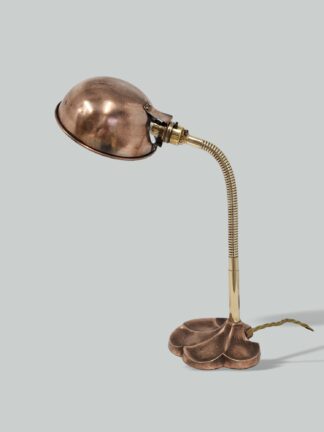 Unsigned | Copper & Brass "Clerk's" Desk Lamp | England c.1935 | SOLD