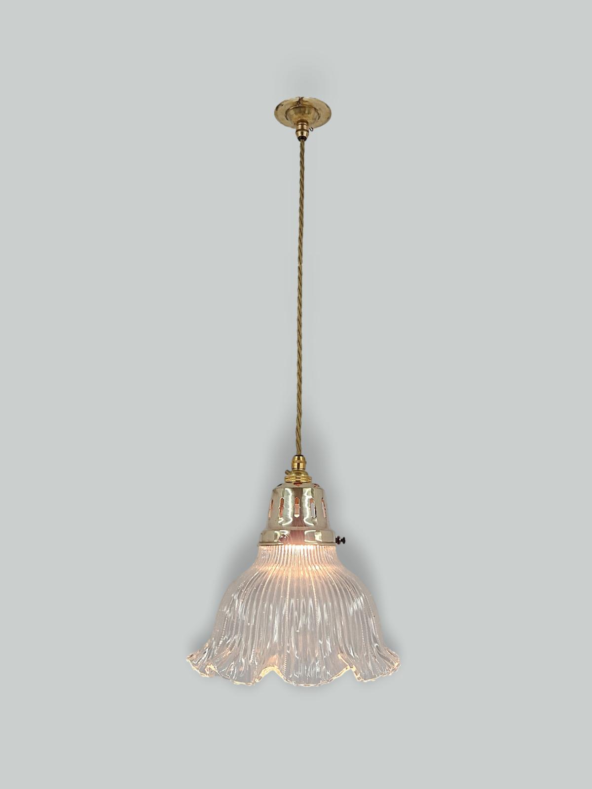 The Holophane Company | "Stiletto" Prism Reflector | England c.1900 | SOLD