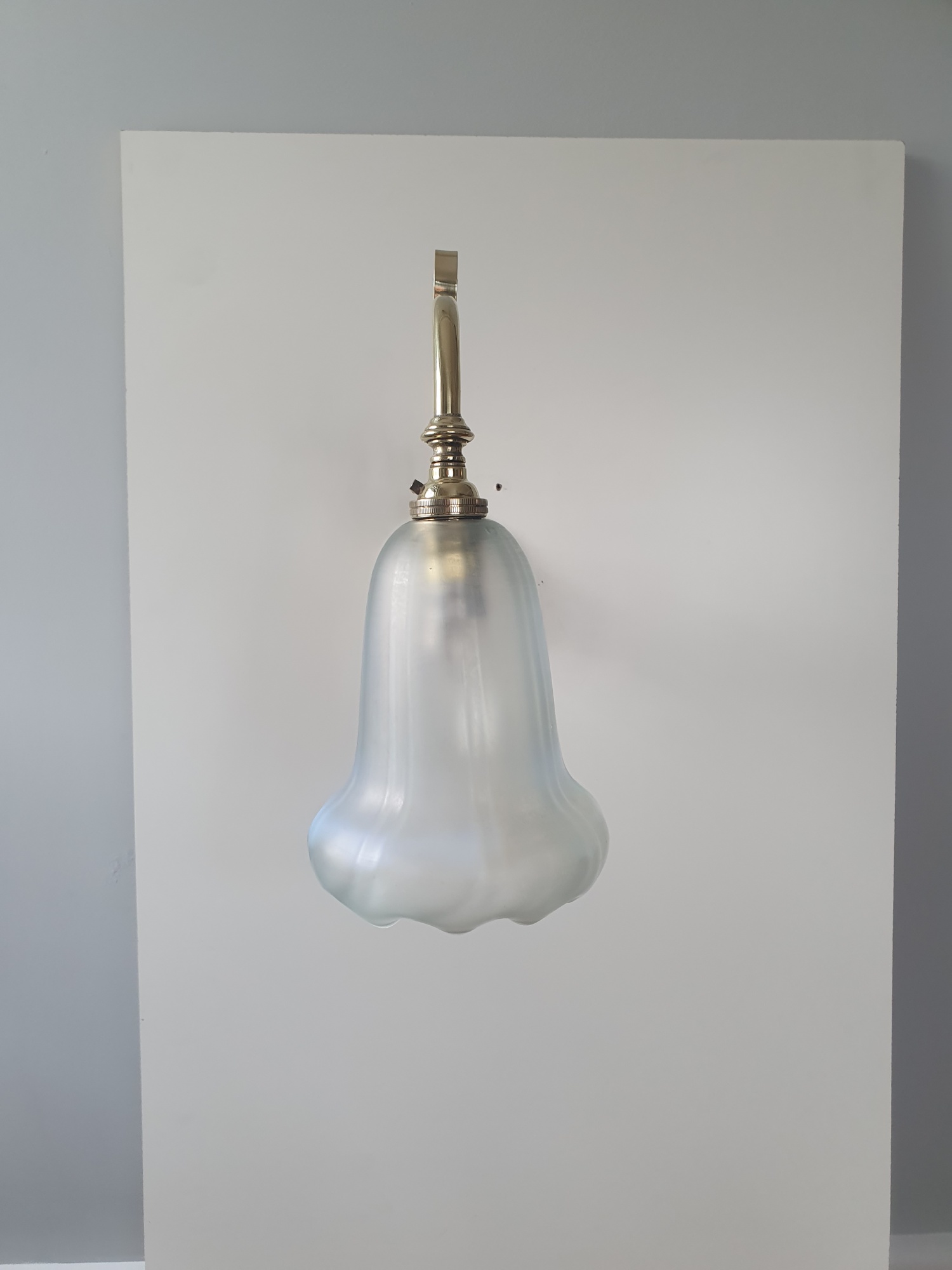 Attributed Best & Lloyd Birmingham | 2 Art Nouveau Brass Wall Lights | England c.1890 | SOLD - Image 6