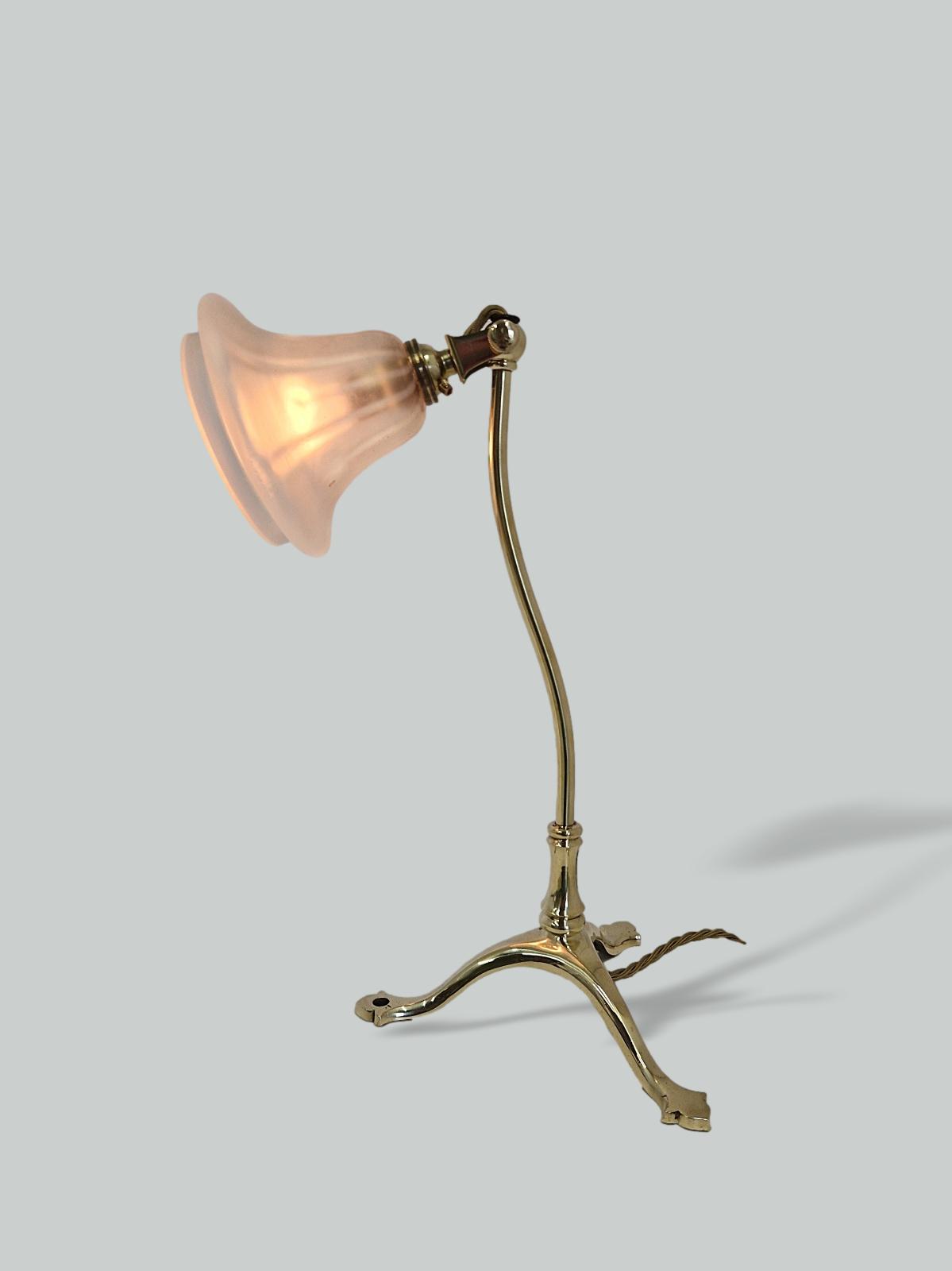 W.A.S Benson | Arts & Crafts Desk Lamp | England c.1900 | SOLD