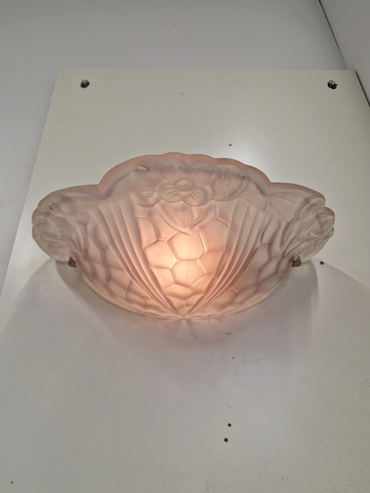 Verrerie D'art Degué | Art Deco Wall Light | France c.1925 - Image 2