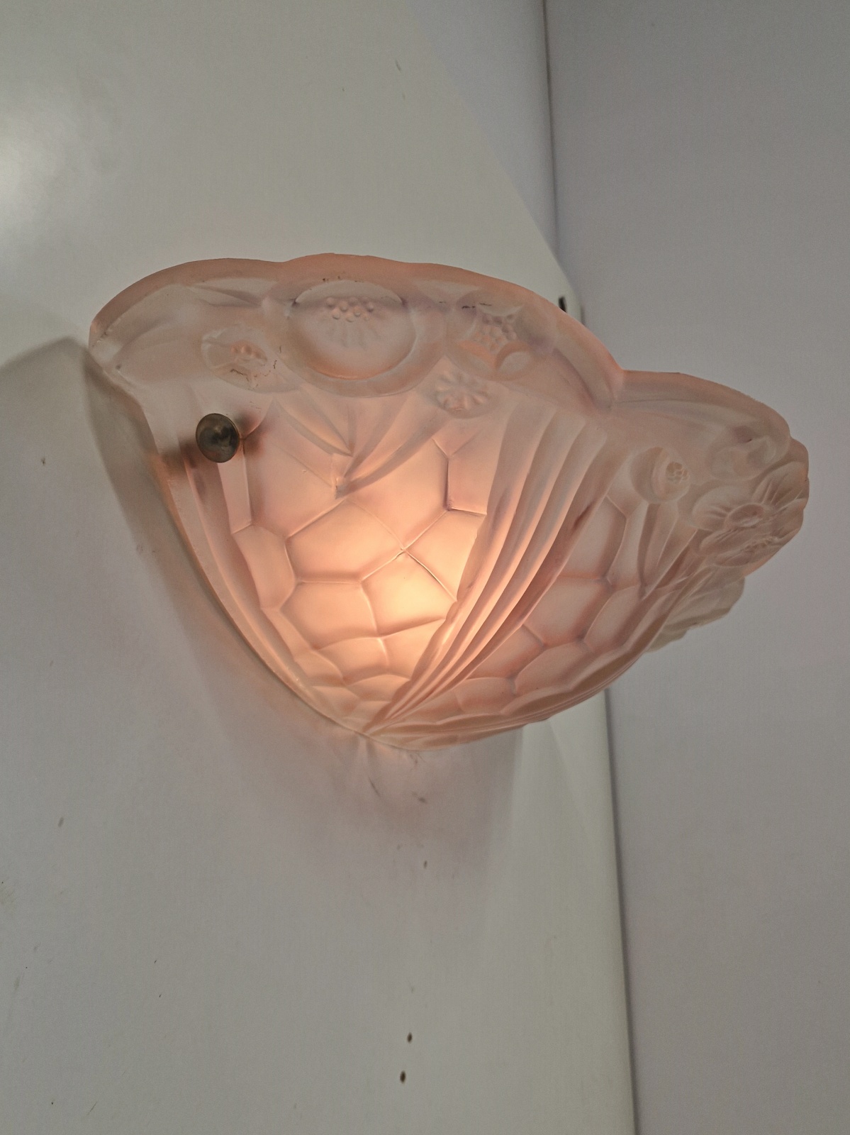 Verrerie D'art Degué | Art Deco Wall Light | France c.1925 - Image 6