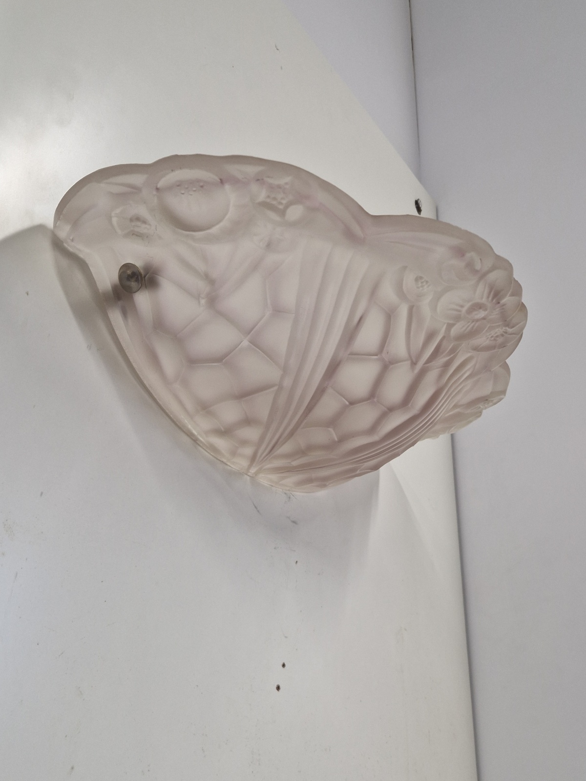 Verrerie D'art Degué | Art Deco Wall Light | France c.1925 - Image 7