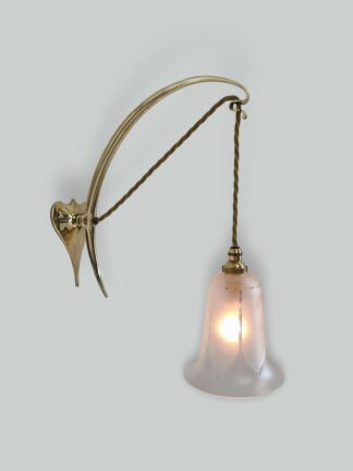 The General Electric Company (G.E.C) | 3 Art Nouveau Wall Lights | England c.1905