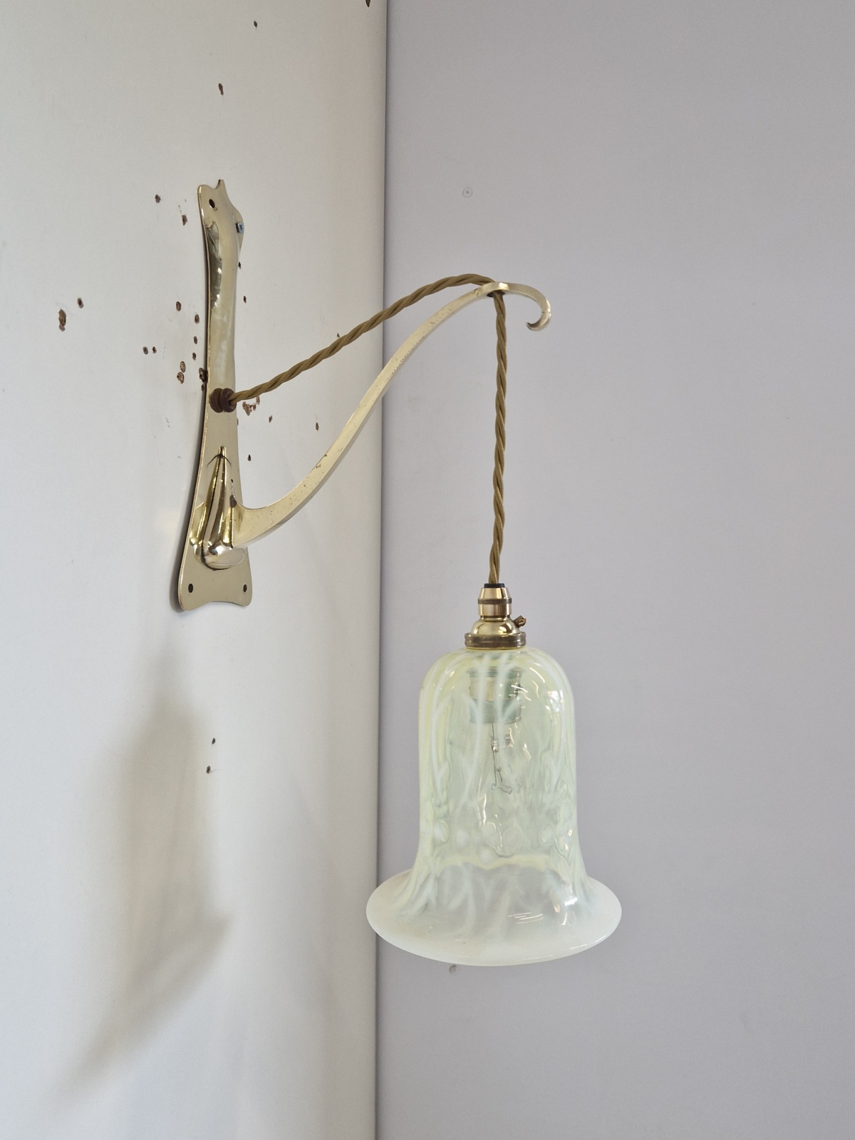 Unsigned | 3 Arts & Crafts Wall Lights | England c.1905 | SOLD - Image 5