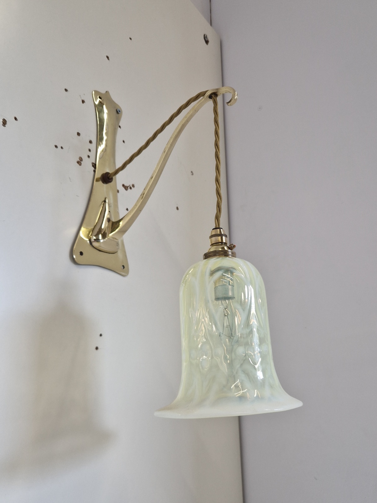 Unsigned | 3 Arts & Crafts Wall Lights | England c.1905 | SOLD - Image 7