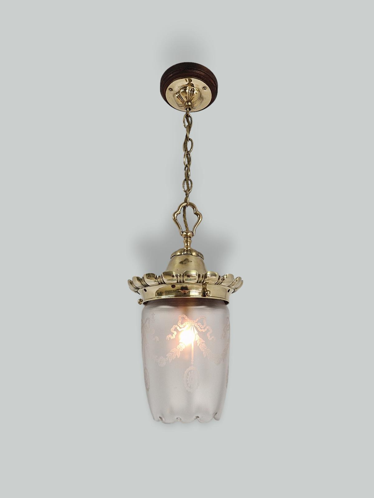 John Walsh Walsh | Traditional Brass Edwardian Lantern | England c.1905