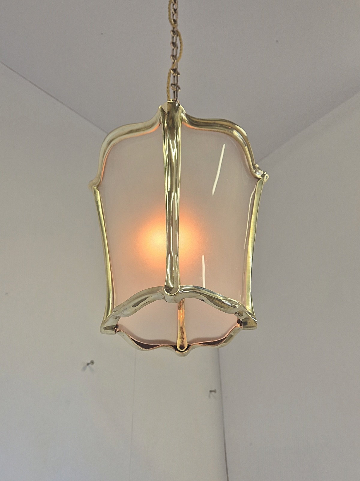 Unsigned | Traditional Edwardian Hall/Porch Lantern | England c.1910 - Image 8