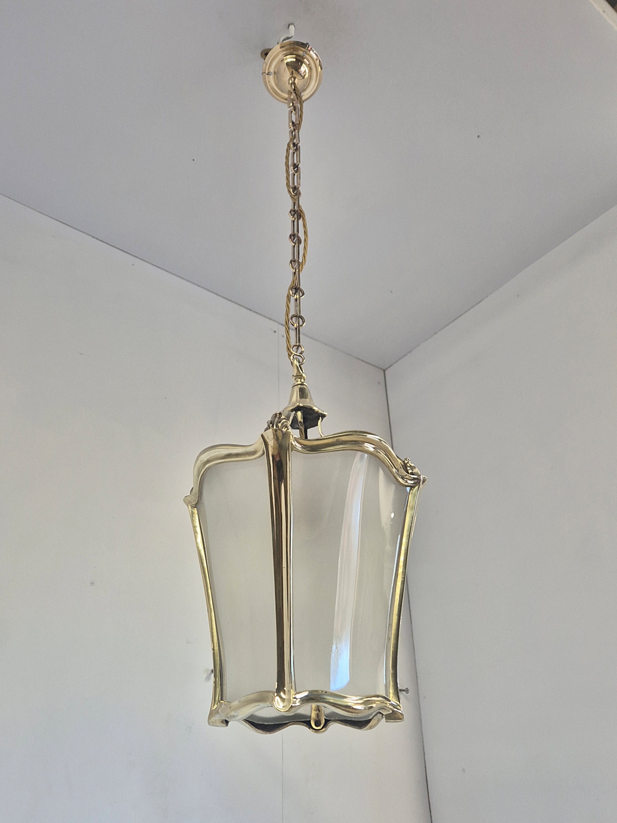 Unsigned | Traditional Edwardian Hall/Porch Lantern | England c.1910 - Image 9