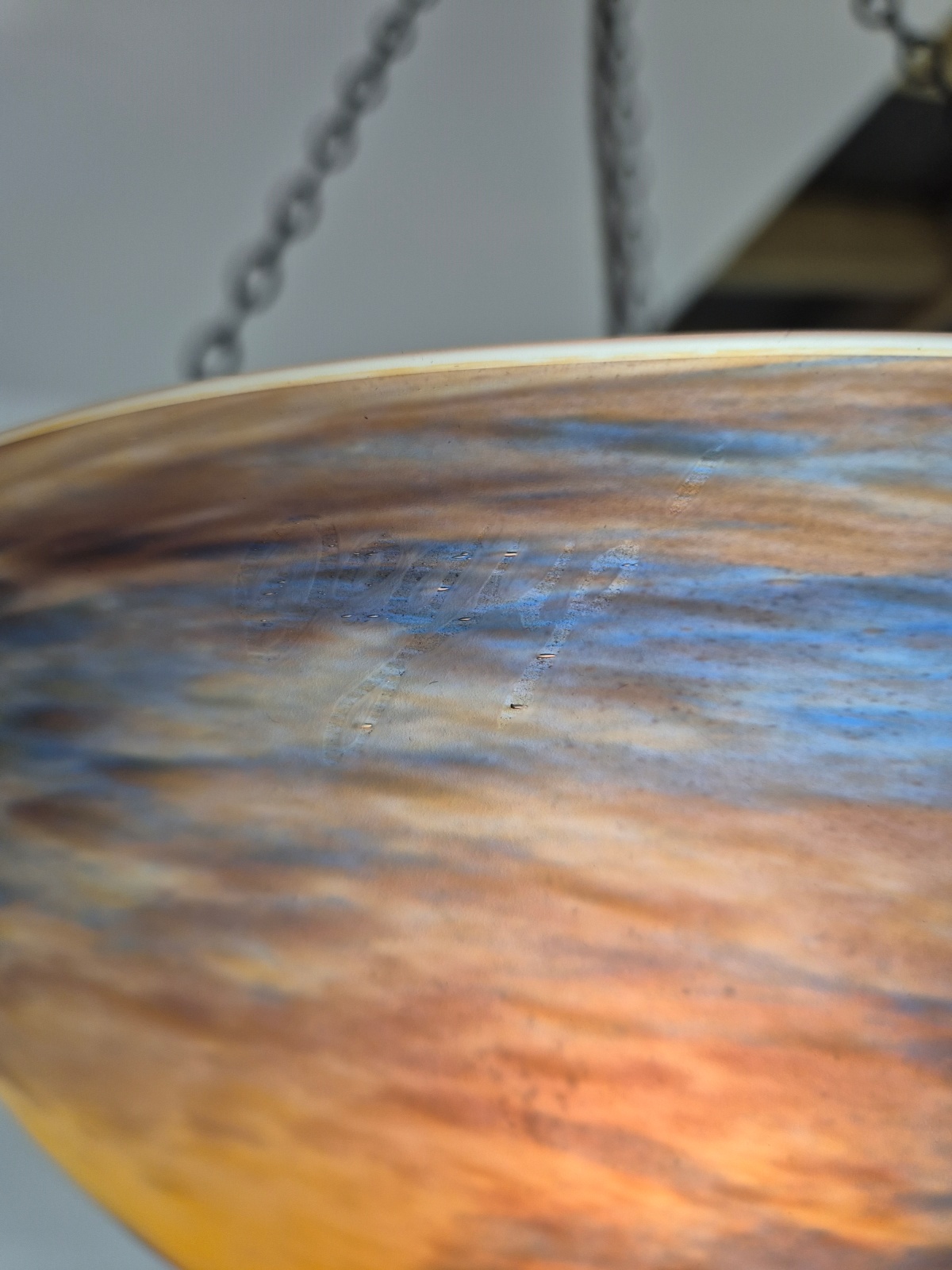 Verrerie D’art Degué | Pate-de-verre Plafonnier | France c.1925 | SOLD - Image 8