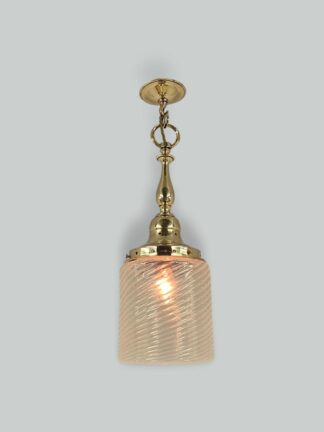 Unsigned | Opalescent-glass Hall Lantern | England c.1900