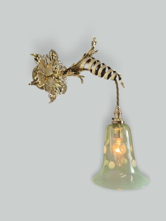 W.A.S Benson with John Walsh Walsh | 2 Arts & Crafts Wall Lights | England c1900 | SOLD