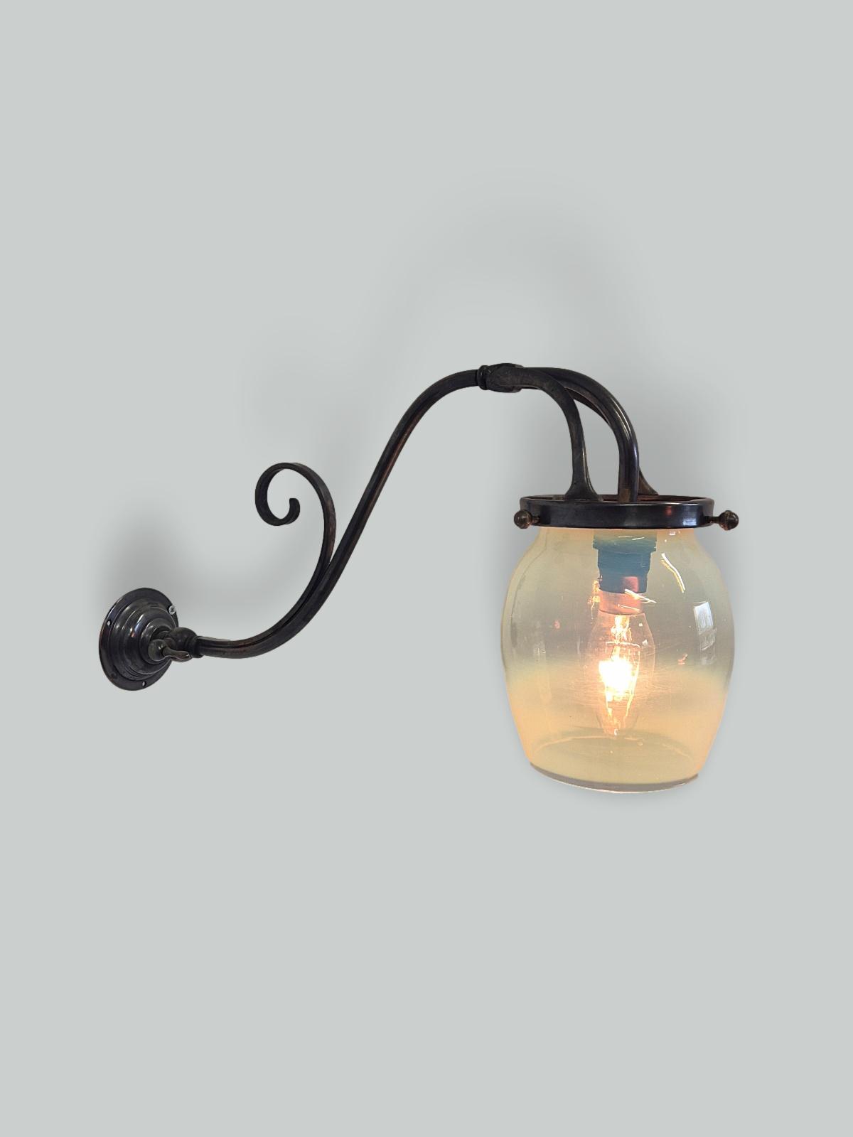 W.A.S Benson, London | 2 Arts & Crafts Gas Wall Lights | England c.1900 | SOLD