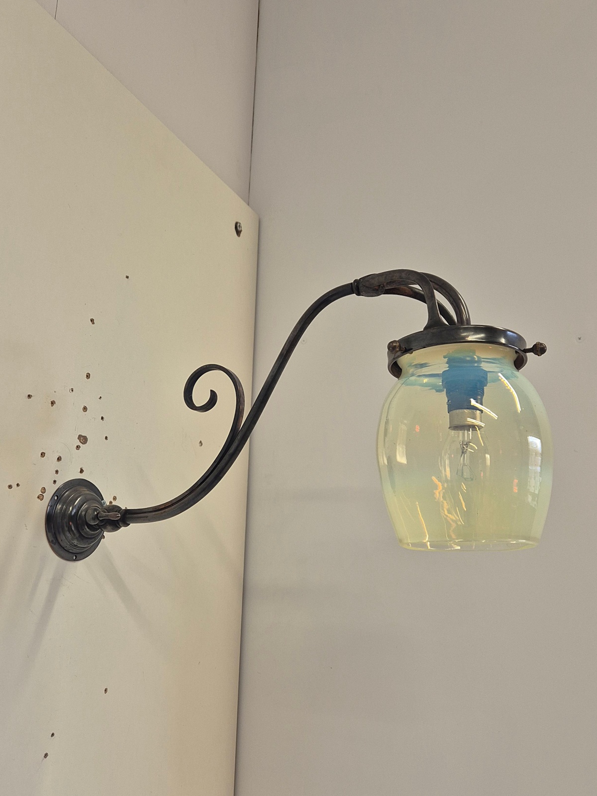 W.A.S Benson, London | 2 Arts & Crafts Gas Wall Lights | England c.1900 | SOLD - Image 5