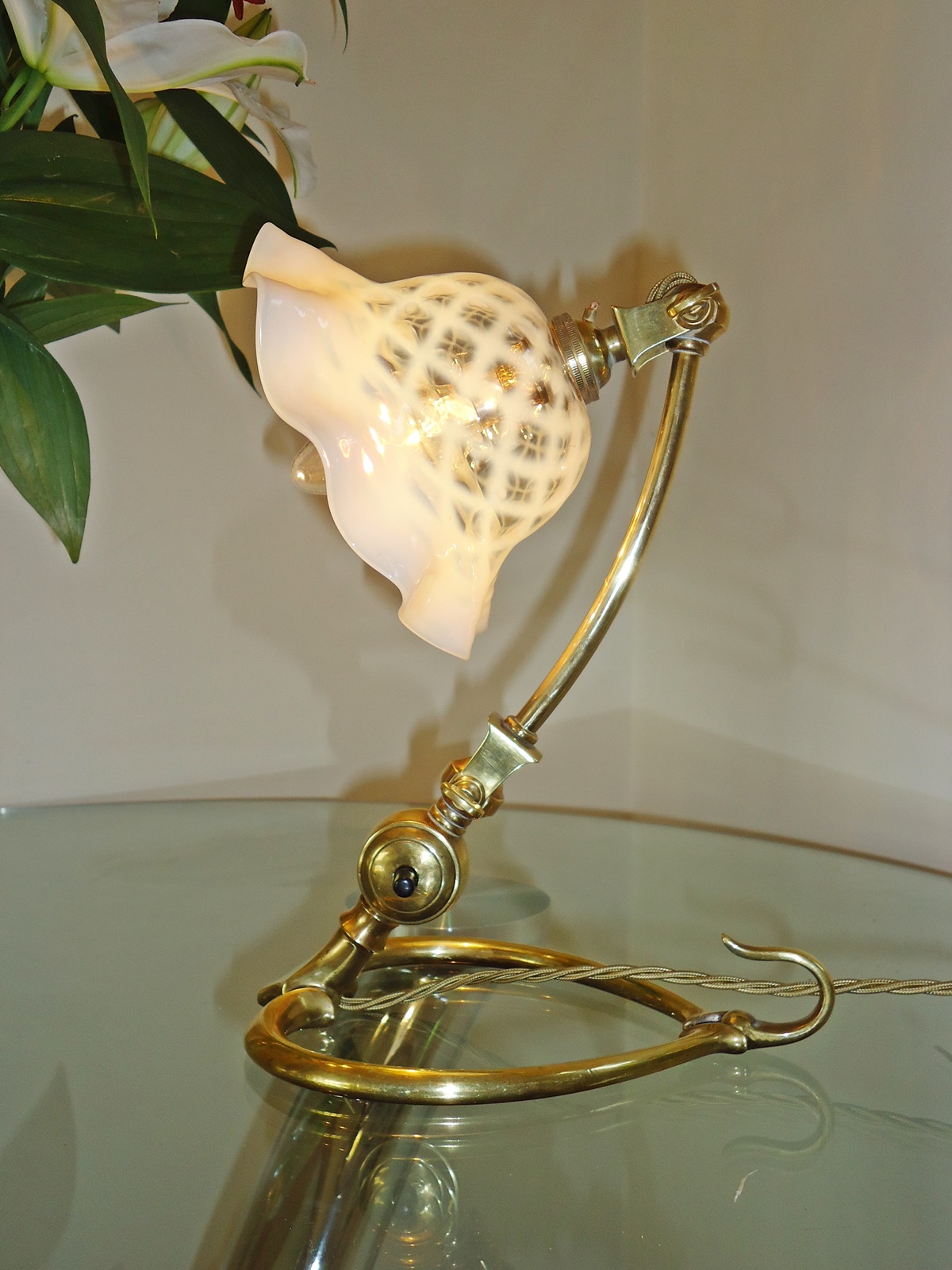 W.A.S Benson, London | Arts & Crafts Desk Lamp | England c.1900 | SOLD