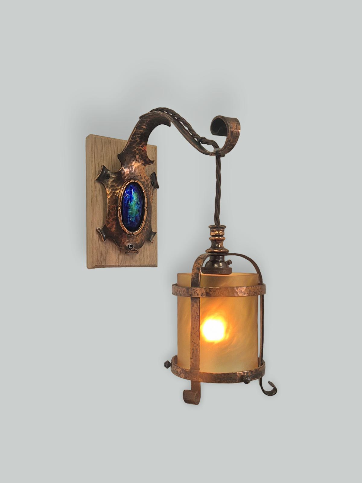 Attributed Keswick School of Industrial Art | 3 Important Arts & Crafts Wall lights | England c.1900