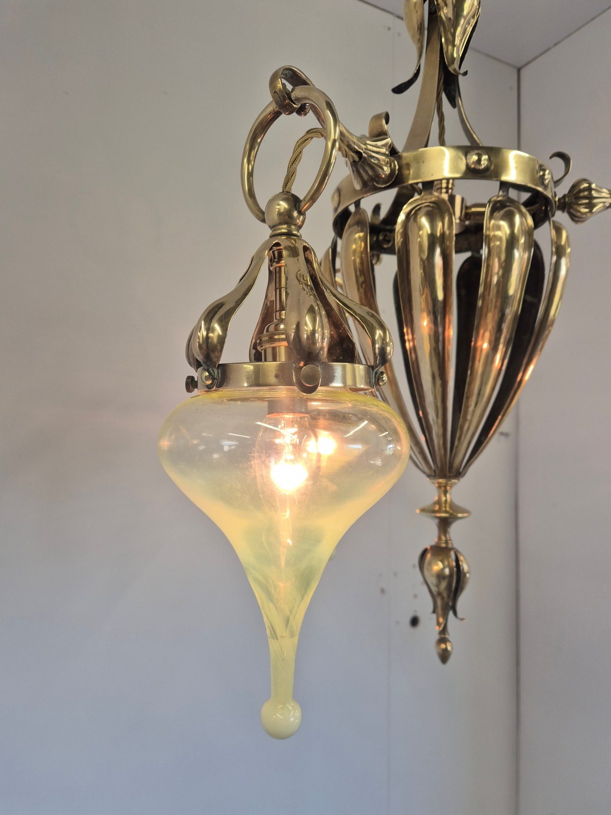 Best & Lloyd, Birmingham | Rare Art Nouveau Chandelier | England c.1900 - Image 8