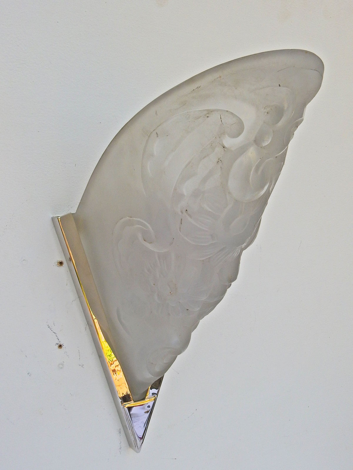 André Delatte, Nancy | 2 x Pairs (4) Art Deco Wall Lights | France c.1935 - Image 2