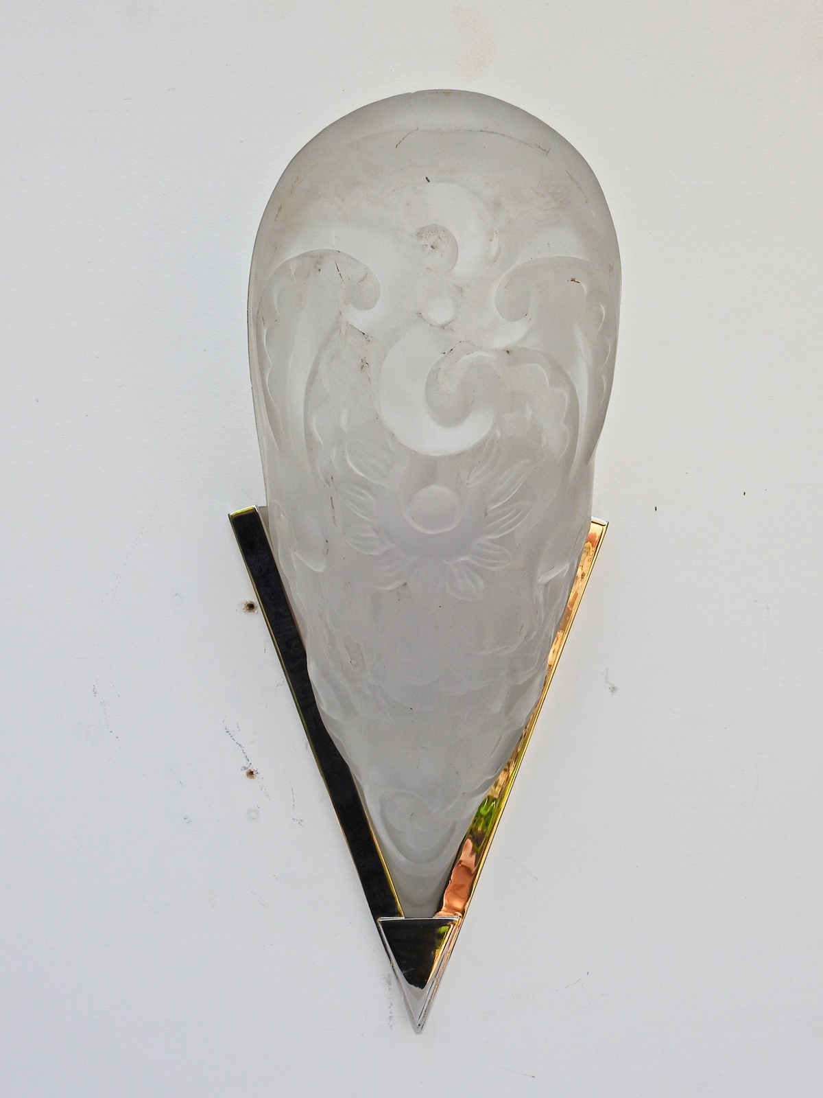 André Delatte, Nancy | 2 x Pairs (4) Art Deco Wall Lights | France c.1935 - Image 4