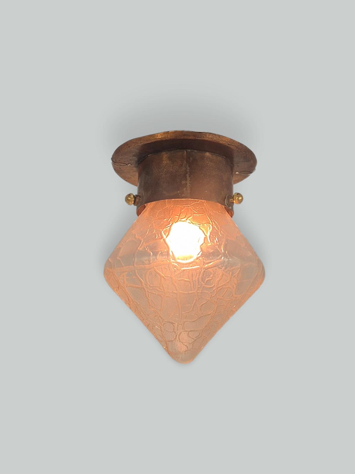 Style of The Birmingham Guild of Handicraft | Arts & Crafts Flush Mount | England c.1900-10