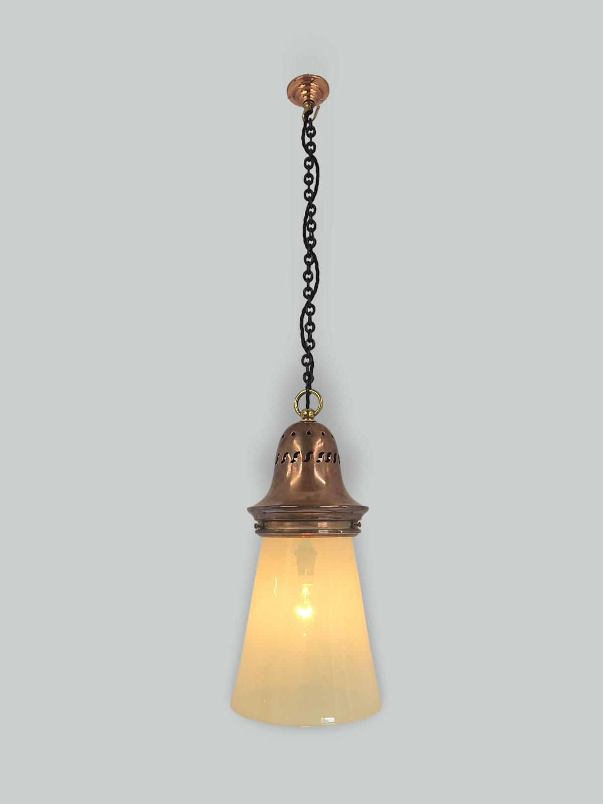 Unsigned | Large Arts & Crafts Hall Lantern | England c.1900-05