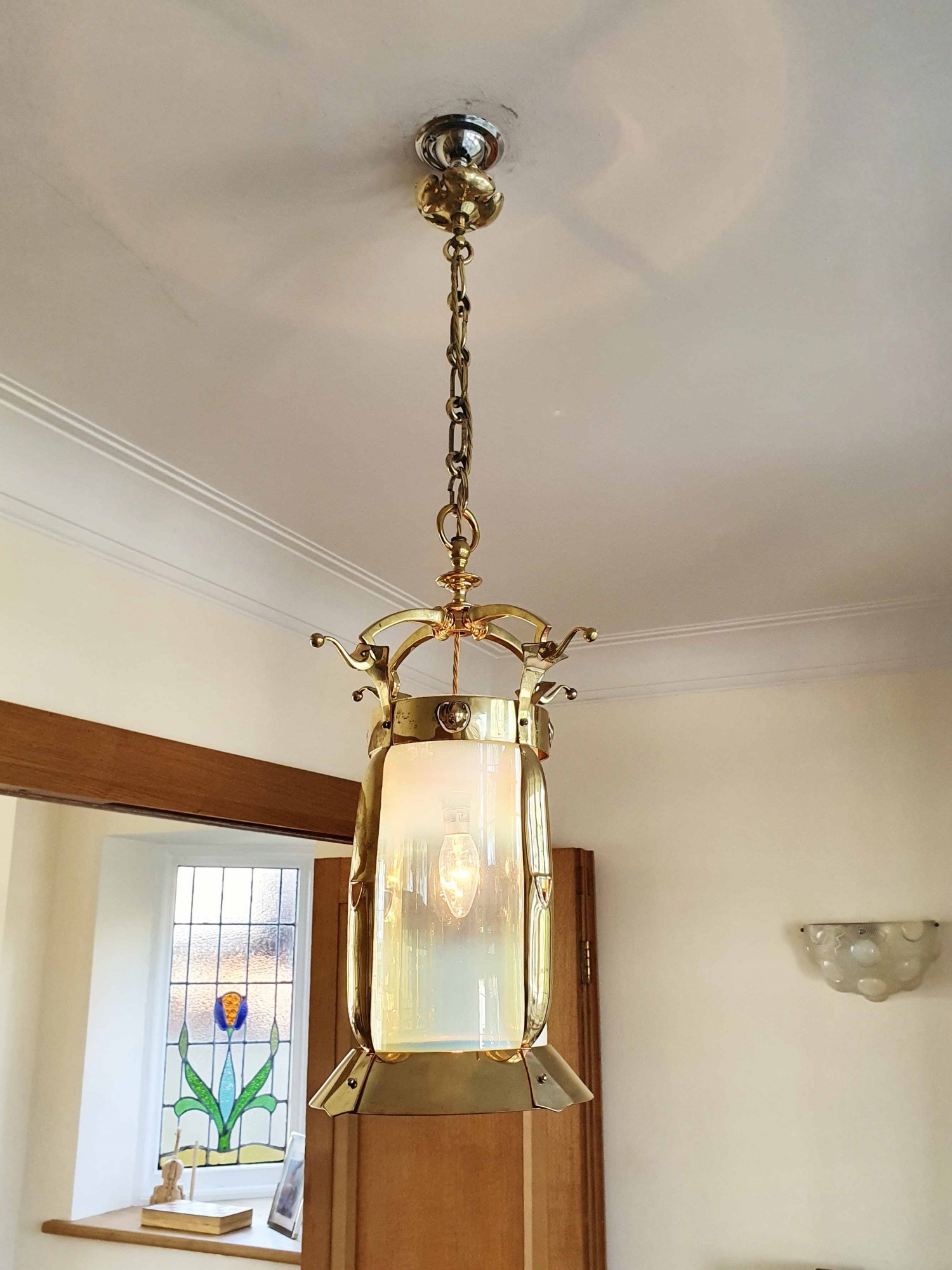 The General Electric Company (G.E.C) | Large Arts & Crafts Hall Lantern | England c.1905 | SOLD - Image 7