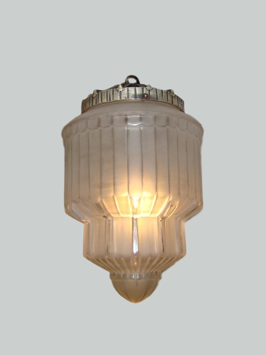 Verreries D'Art Lorrain, Croismare | Art Deco Lantern | France c.1925 | SOLD