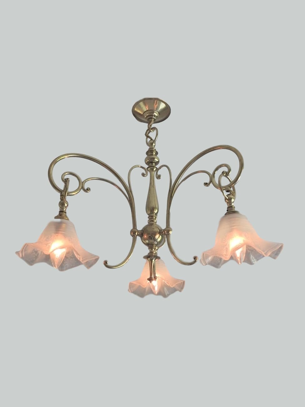 The General Electric Company (G.E.C) | Art Nouveau Ceiling Light | c.1900 | Sold