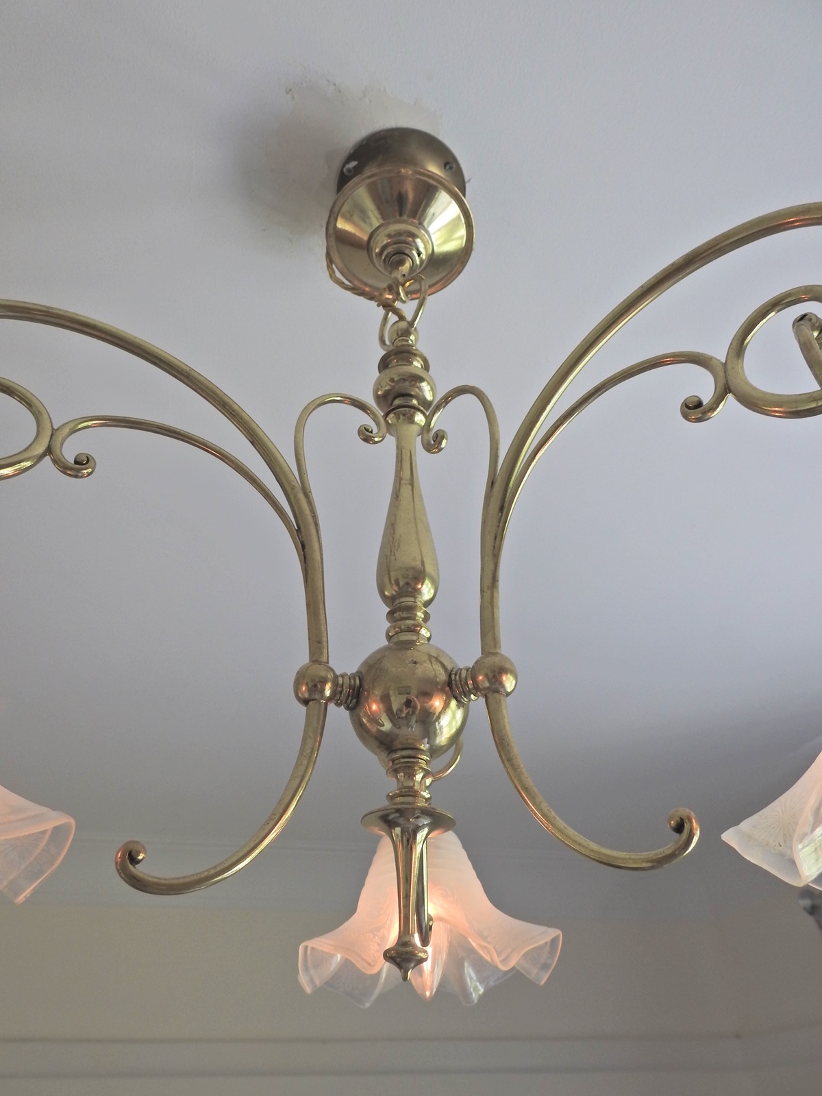 The General Electric Company (G.E.C) | Art Nouveau Ceiling Light | c.1900 | Sold - Image 3