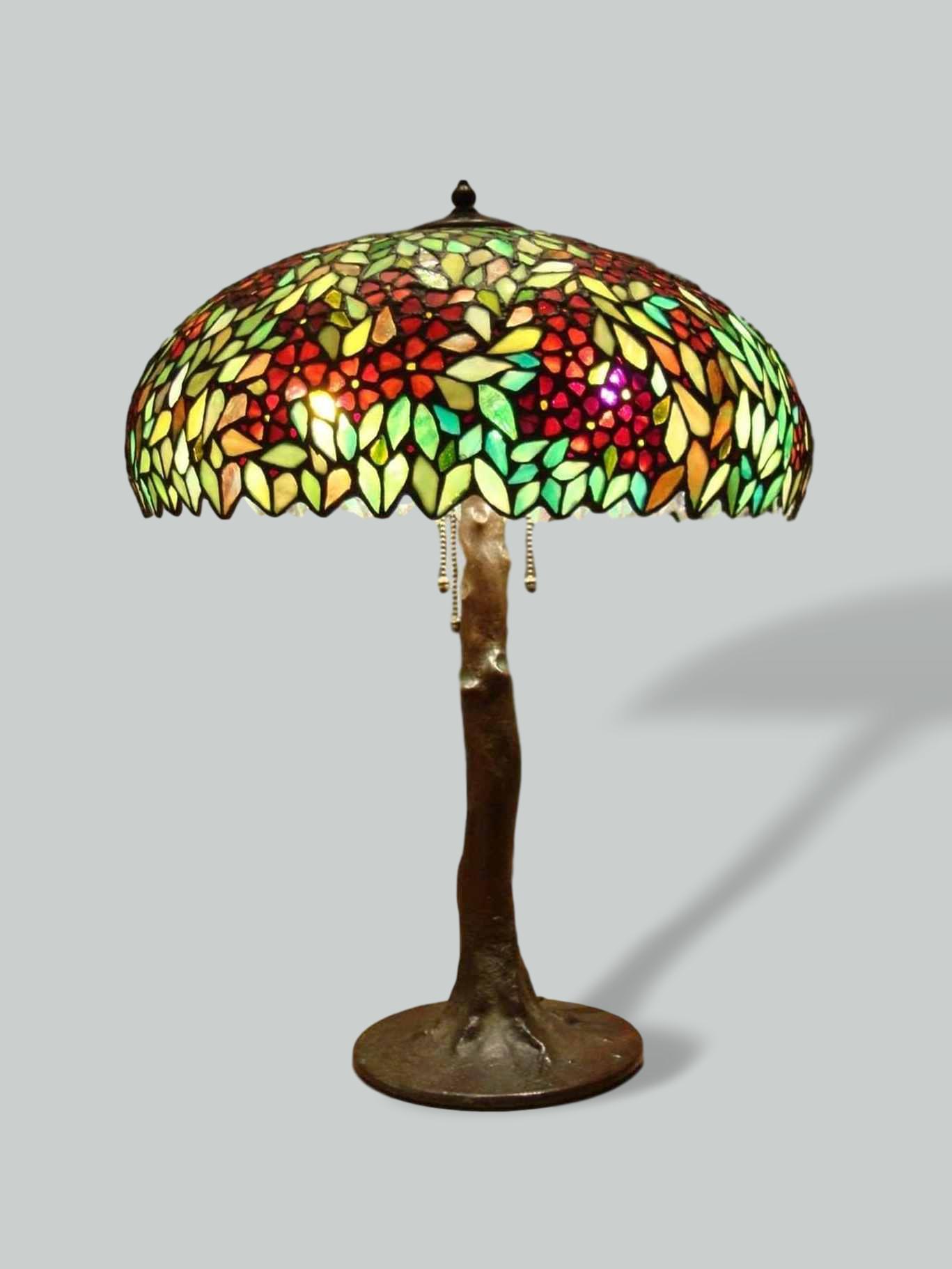 The Handel Company | Leaded Glass Art Nouveau Table Lamp | U.S.A  c.1910 | SOLD