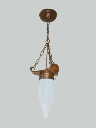 Unsigned | Secessionist Copper Lantern | Austrian c.1910 | SOLD