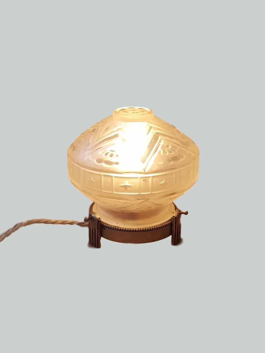 André Delatte, Nancy | Petite Art Deco Night-Light | France c.1930 | SOLD