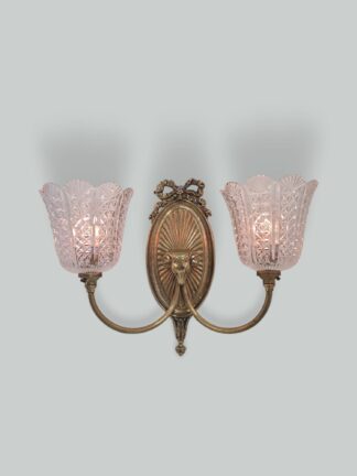 The General Electric Company (G.E.C) | Neoclassical Twin-Arm Wall Applique | England c.1925