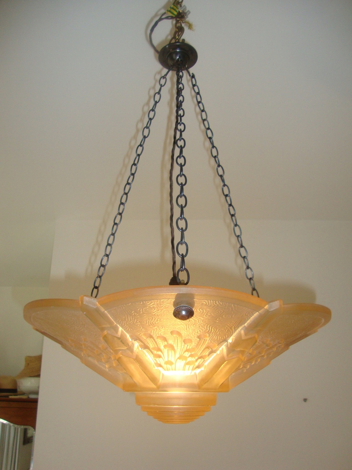 Muller Frères, Luneville | Art Deco Plafonnier | France c.1930 | SOLD - Image 3