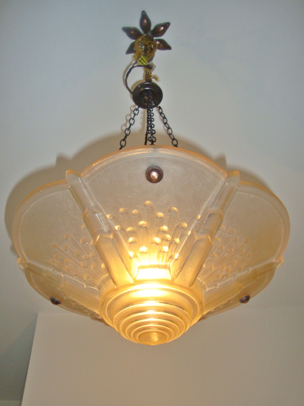 Muller Frères, Luneville | Art Deco Plafonnier | France c.1930 | SOLD - Image 4