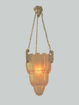 Ernst-Marius Sabino | Cascade Waterfall Lantern | France c.1930 | SOLD