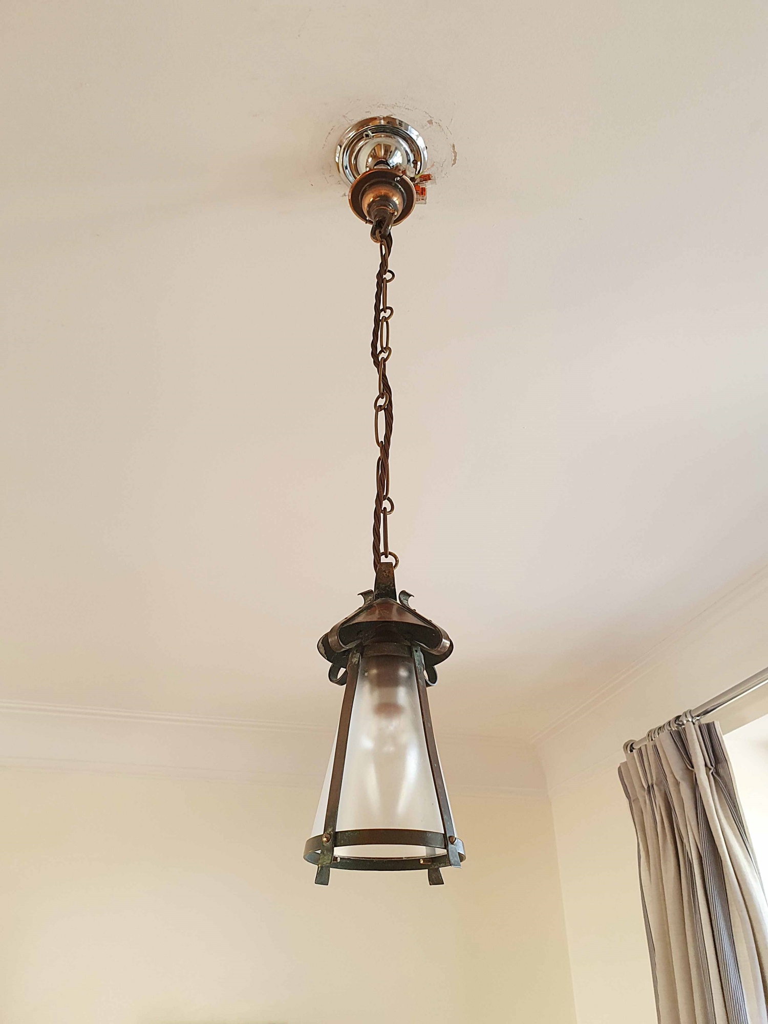 Attributed The Glasgow School | Arts & Crafts Lantern | Scotland c.1900 | SOLD - Image 4