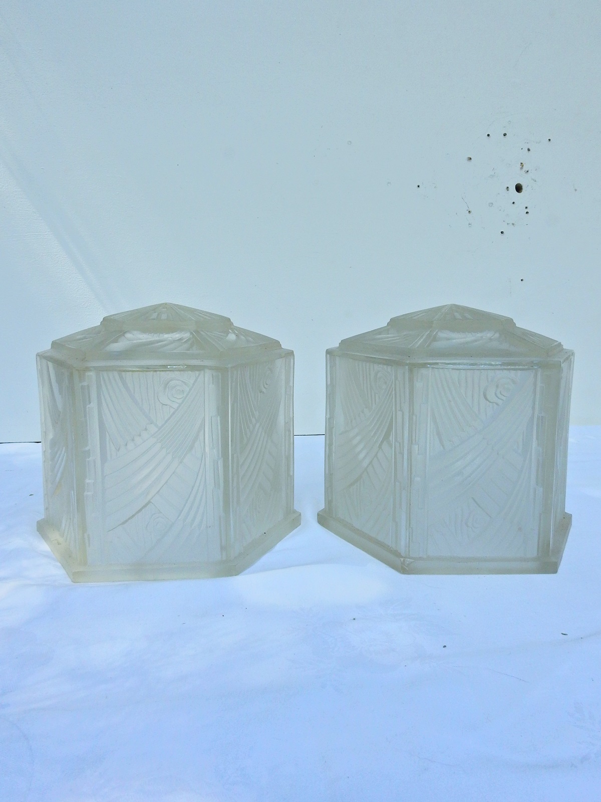 Hettier et Vincent, Paris | Ensuite Collection of Wall & Ceiling Lights | France c.1930 | SOLD - Image 3