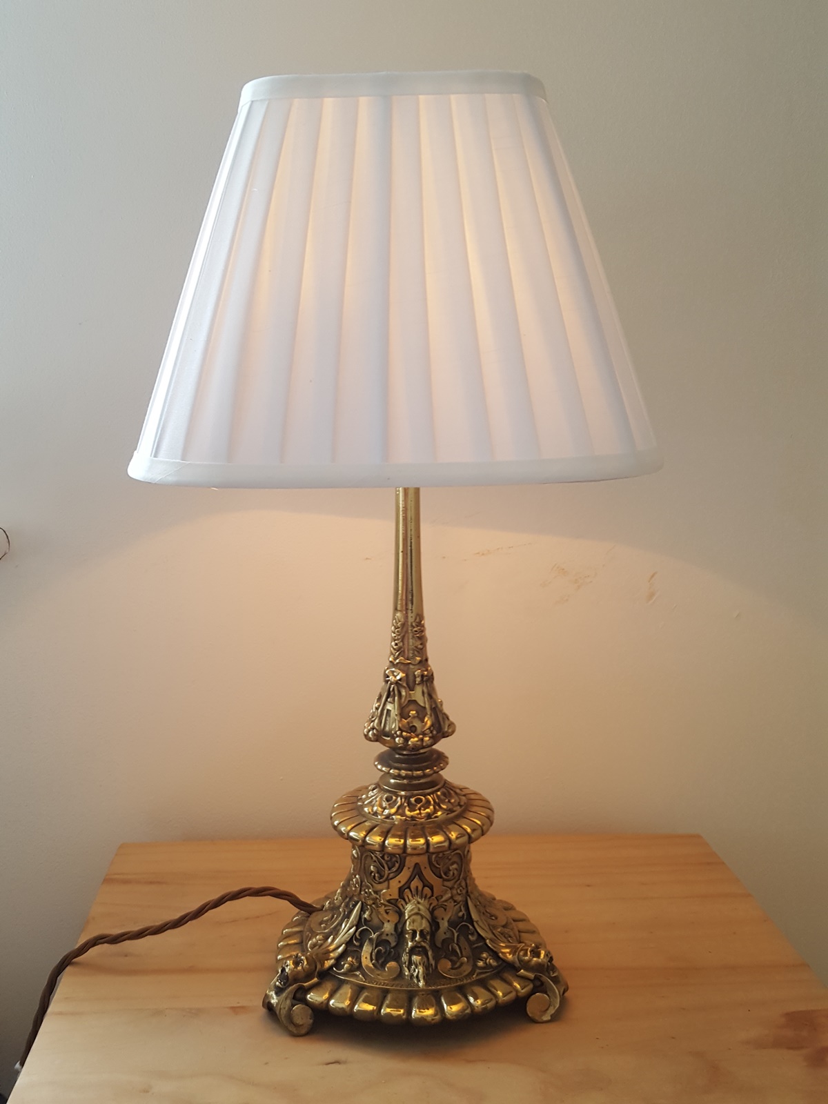 Winfield & Son, Birmingham | Victorian Brass Table Standard | England c1860 | SOLD - Image 2