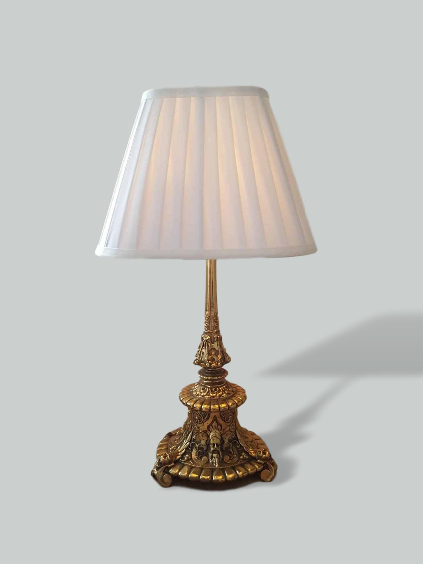 Winfield & Son, Birmingham | Victorian Brass Table Standard | England c1860 | SOLD