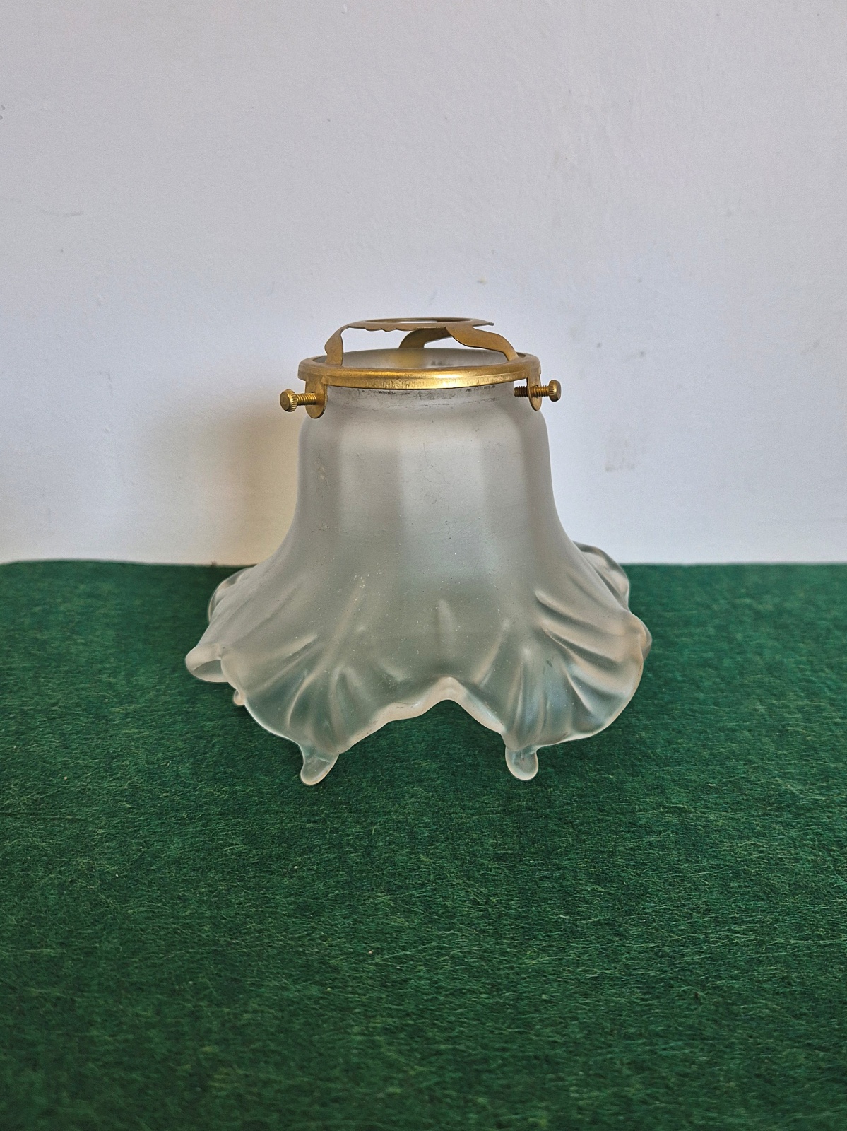 Unsigned | Satin "Lily" Lampshade | France c.1920