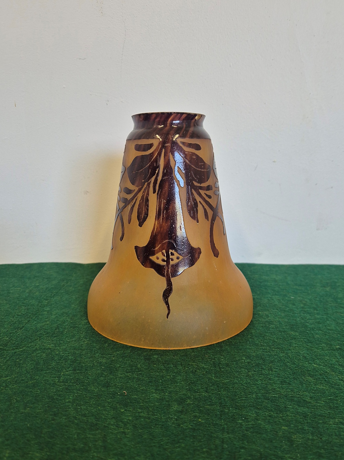 Le Verre Francais | Cameo Glass Lampshade | France c.1920-30