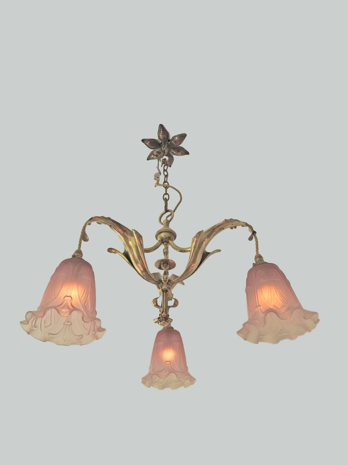 The General Electric Company (G.E.C) | 2 Art Nouveau Ceiling Lights | England Early c.20th | SOLD