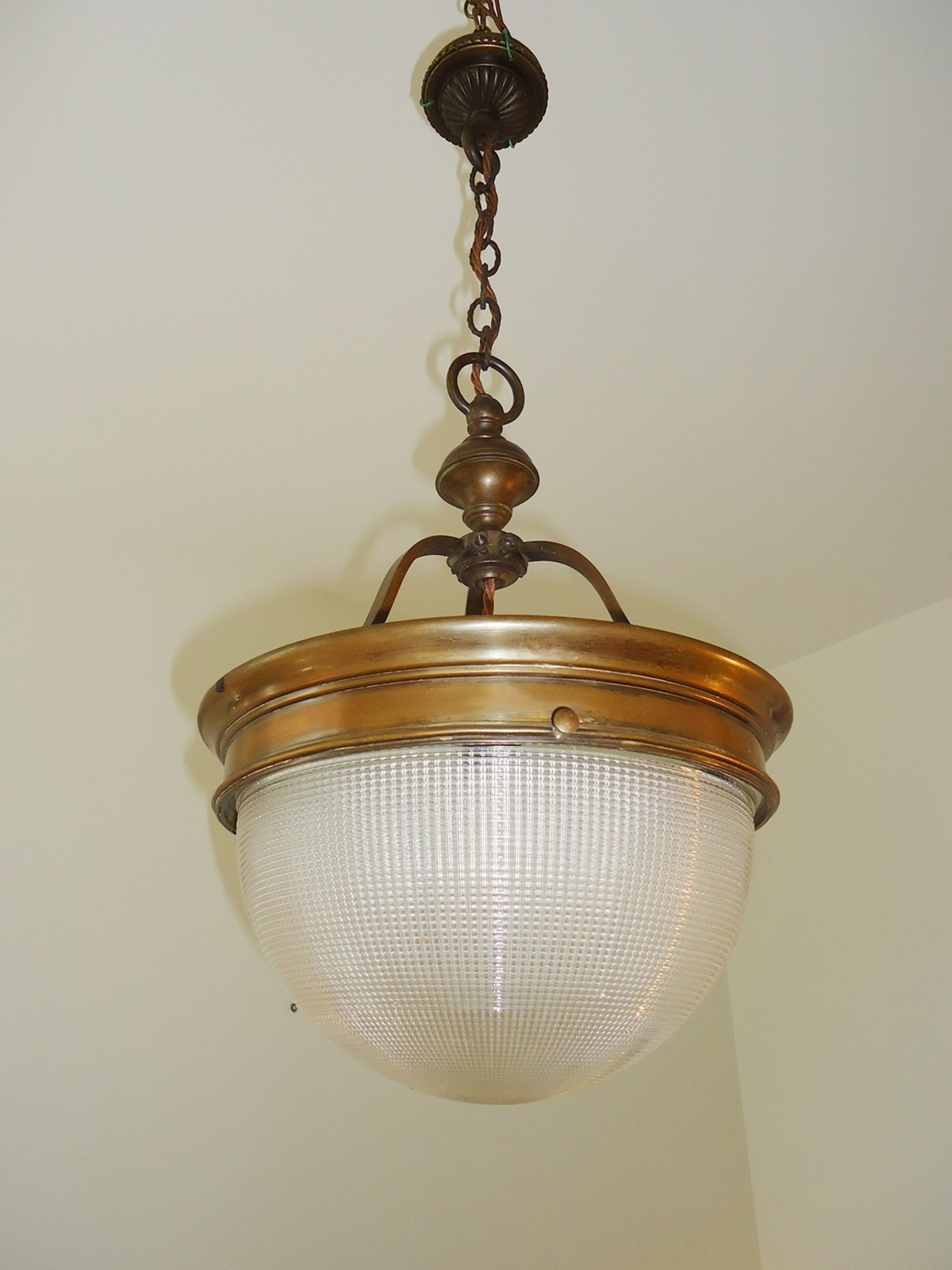 The Holophane Company | Edwardian "Blondel" Prism Lantern | England c.1920 | SOLD - Image 4